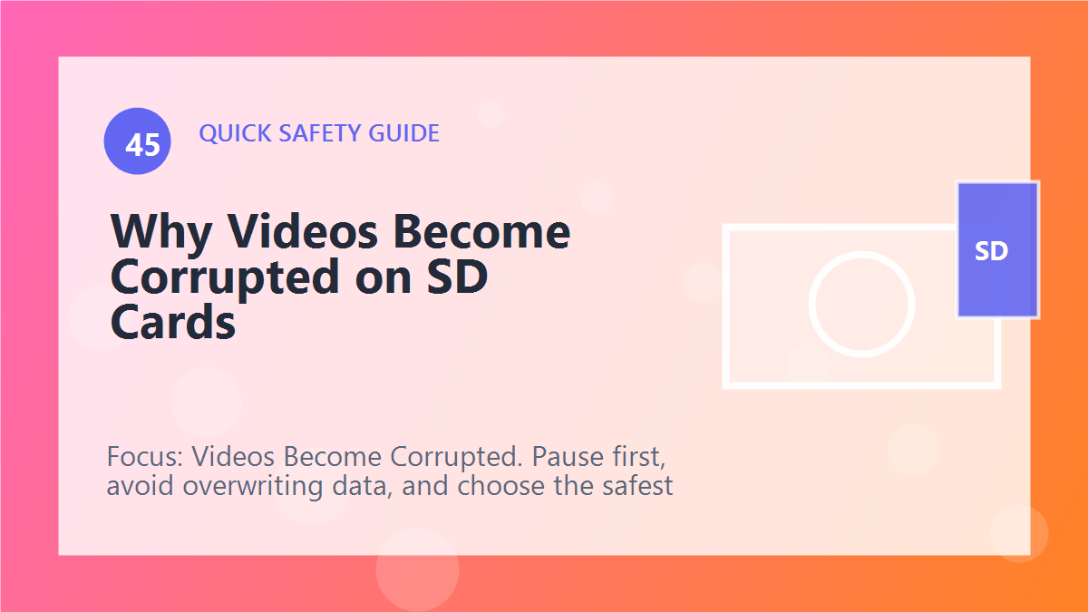 Why Videos Become Corrupted on SD Cards article illustration