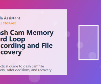 Dash Cam Memory Card Loop Recording and File Recovery featured image Dash Cam Memory Card Loop Recording and File Recovery featured image