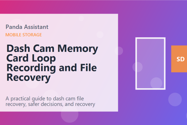Dash Cam Memory Card Loop Recording and File Recovery featured image