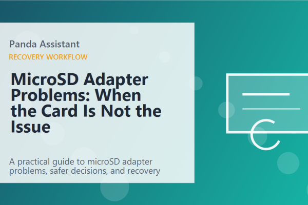 MicroSD Adapter Problems: When the Card Is Not the Issue featured image