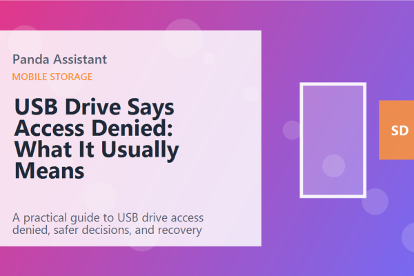 USB Drive Says Access Denied: What It Usually Means featured image
