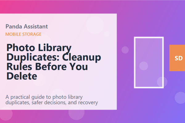 Photo Library Duplicates: Cleanup Rules Before You Delete featured image