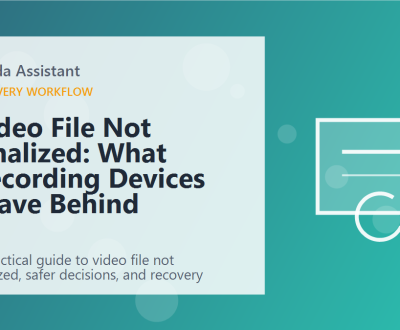 Video File Not Finalized: What Recording Devices Leave Behind featured image