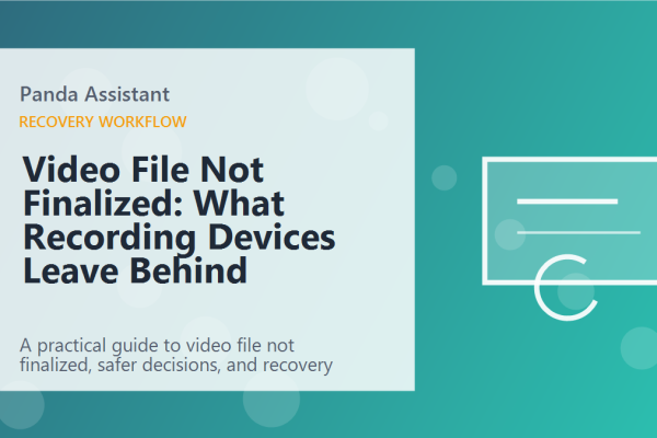 Video File Not Finalized: What Recording Devices Leave Behind featured image