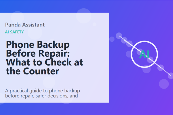 Phone Backup Before Repair: What to Check at the Counter featured image