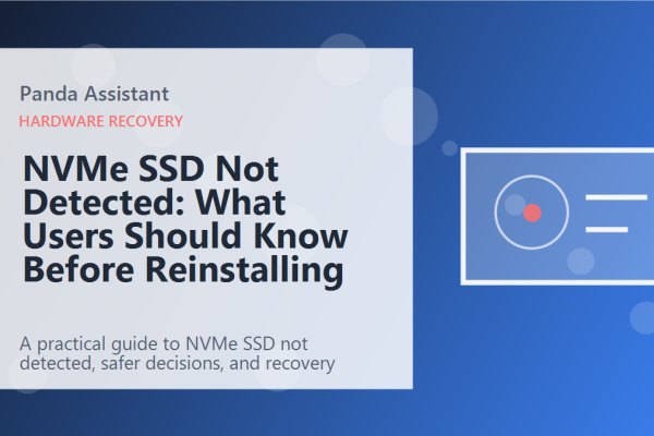 NVMe SSD Not Detected: What Users Should Know Before Reinstalling featured image