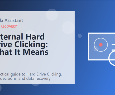 External Hard Drive Clicking: What It Means featured image