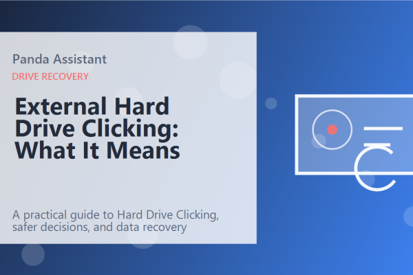 External Hard Drive Clicking: What It Means featured image