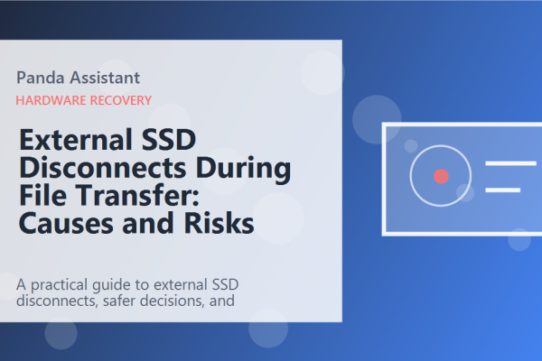 External SSD Disconnects During File Transfer: Causes and Risks featured image