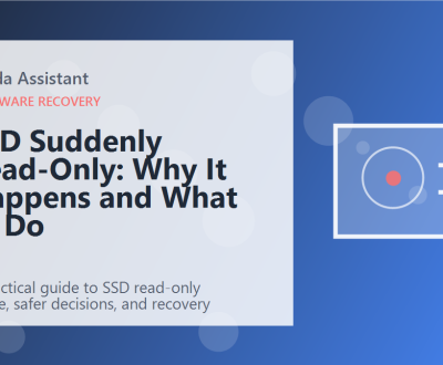 SSD Suddenly Read-Only: Why It Happens and What to Do featured image SSD Suddenly Read-Only: Why It Happens and What to Do featured image