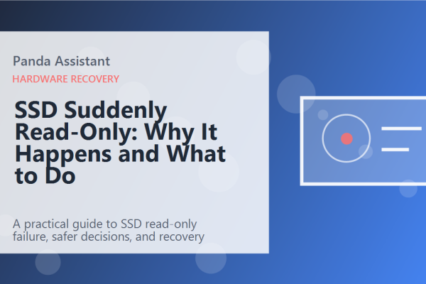 SSD Suddenly Read-Only: Why It Happens and What to Do featured image