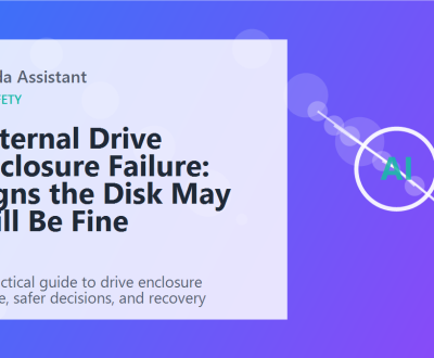 External Drive Enclosure Failure: Signs the Disk May Still Be Fine featured image External Drive Enclosure Failure: Signs the Disk May Still Be Fine featured image