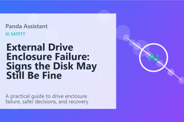External Drive Enclosure Failure: Signs the Disk May Still Be Fine featured image
