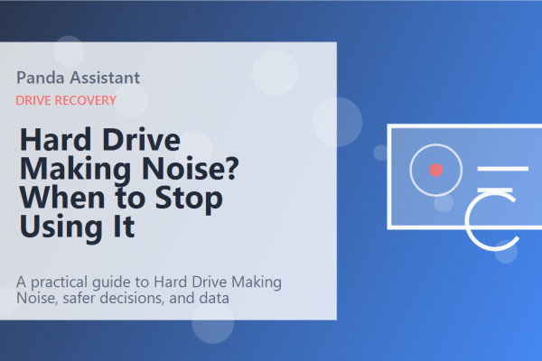 Hard Drive Making Noise? When to Stop Using It featured image
