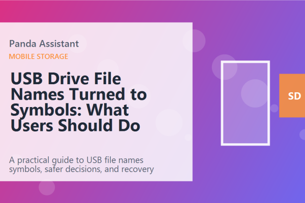 USB Drive File Names Turned to Symbols: What Users Should Do featured image