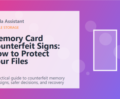 Memory Card Counterfeit Signs: How to Protect Your Files featured image Memory Card Counterfeit Signs: How to Protect Your Files featured image