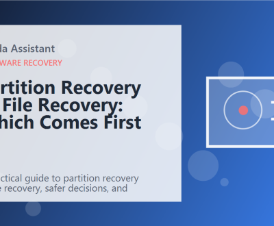 Partition Recovery vs File Recovery: Which Comes First featured image Partition Recovery vs File Recovery: Which Comes First featured image