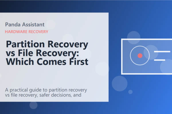 Partition Recovery vs File Recovery: Which Comes First featured image