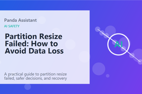 Partition Resize Failed: How to Avoid Data Loss featured image
