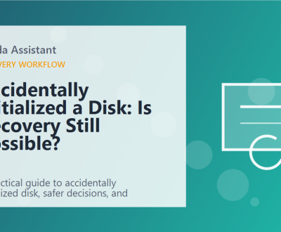 Accidentally Initialized a Disk: Is Recovery Still Possible? featured image Accidentally Initialized a Disk: Is Recovery Still Possible? featured image