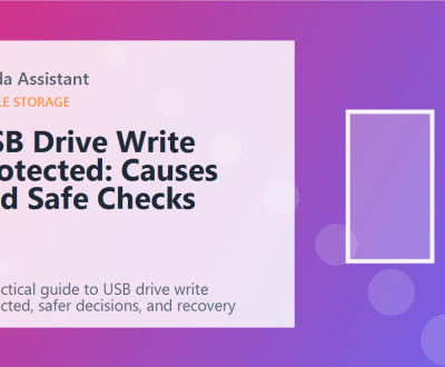 USB Drive Write Protected: Causes and Safe Checks featured image USB Drive Write Protected: Causes and Safe Checks featured image