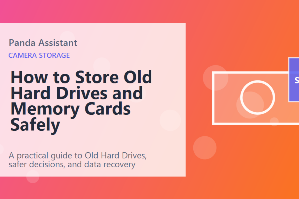 How to Store Old Hard Drives and Memory Cards Safely featured image