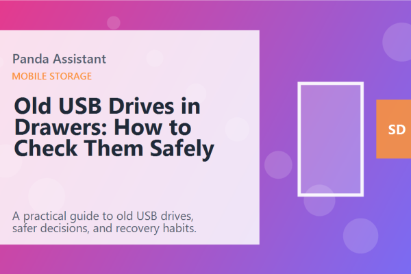 Old USB Drives in Drawers: How to Check Them Safely featured image