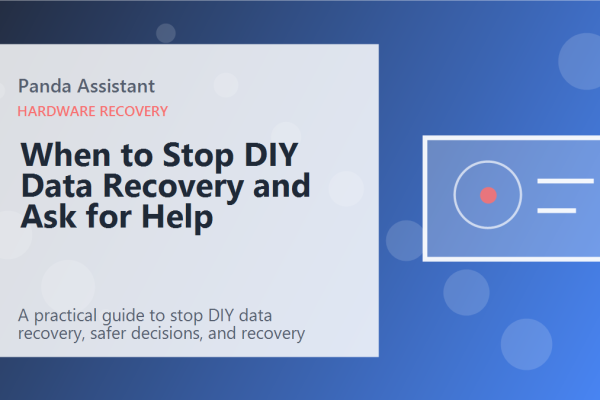 When to Stop DIY Data Recovery and Ask for Help featured image