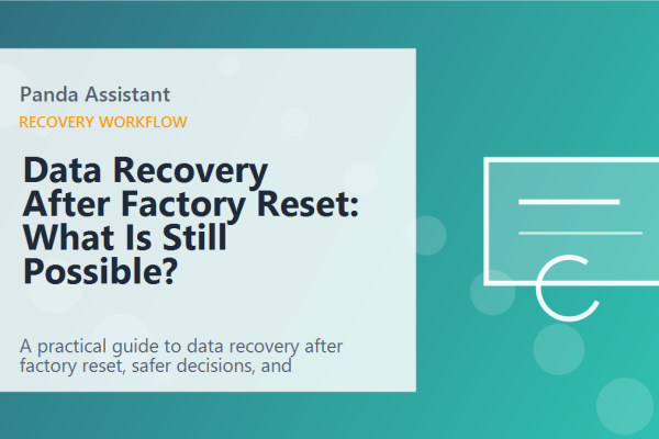 Data Recovery After Factory Reset: What Is Still Possible? featured image