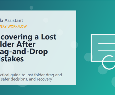 Recovering a Lost Folder After Drag-and-Drop Mistakes featured image