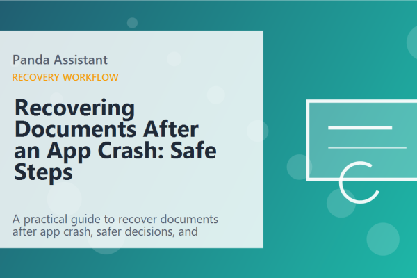 Recovering Documents After an App Crash: Safe Steps featured image