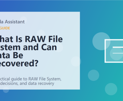 What Is RAW File System and Can Data Be Recovered? featured image