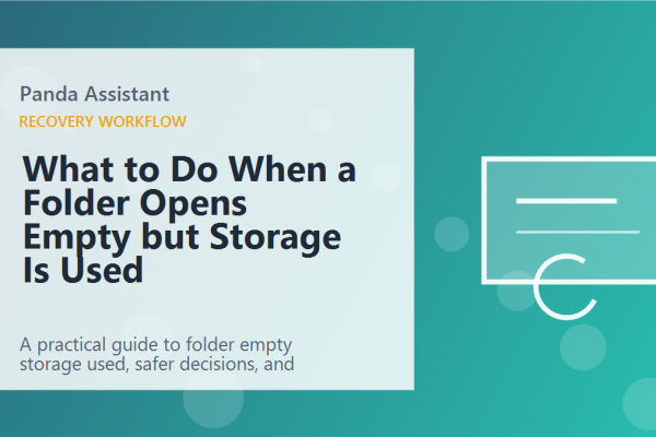 What to Do When a Folder Opens Empty but Storage Is Used featured image