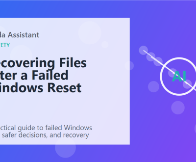 Recovering Files After a Failed Windows Reset featured image