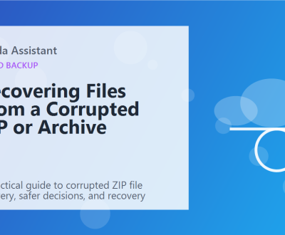 Recovering Files From a Corrupted ZIP or Archive featured image Recovering Files From a Corrupted ZIP or Archive featured image