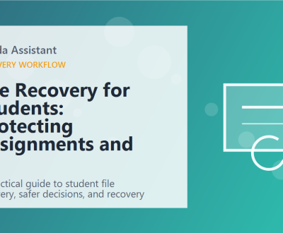 File Recovery for Students: Protecting Assignments and Notes featured image File Recovery for Students: Protecting Assignments and Notes featured image