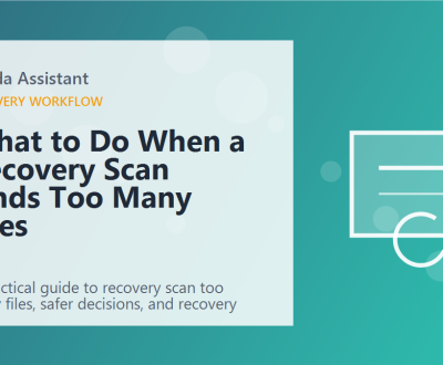 What to Do When a Recovery Scan Finds Too Many Files featured image