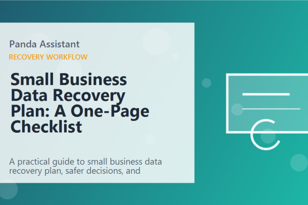 Small Business Data Recovery Plan: A One-Page Checklist featured image