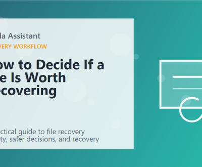 How to Decide If a File Is Worth Recovering featured image