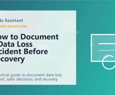 How to Document a Data Loss Incident Before Recovery featured image How to Document a Data Loss Incident Before Recovery featured image