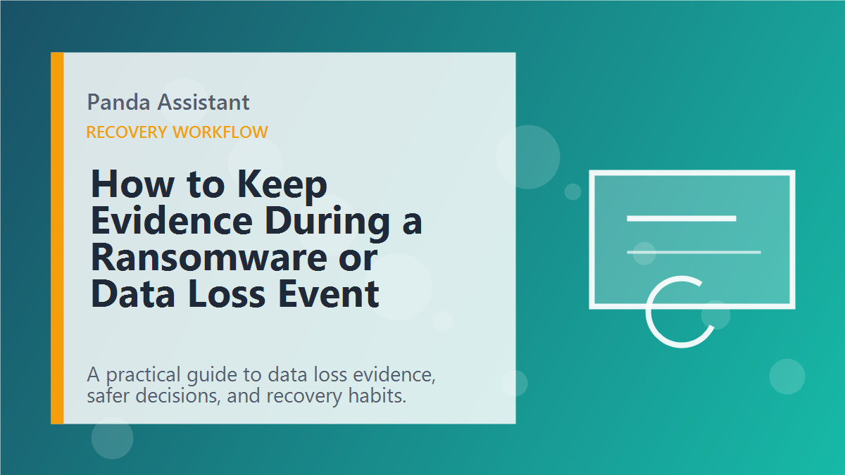 How to Keep Evidence During a Ransomware or Data Loss Event featured image How to Keep Evidence During a Ransomware or Data Loss Event featured image