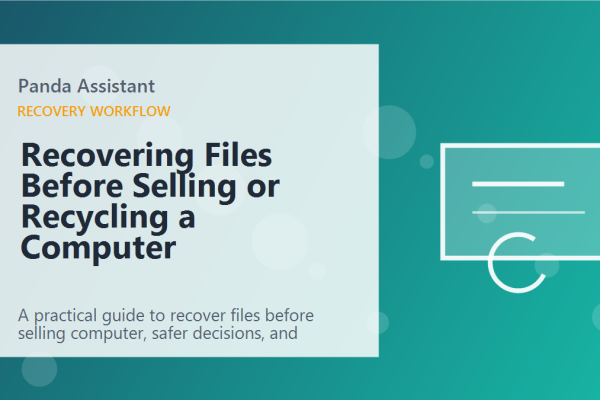 Recovering Files Before Selling or Recycling a Computer featured image