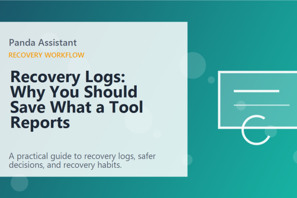 Recovery Logs: Why You Should Save What a Tool Reports featured image