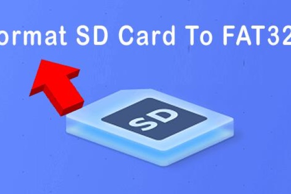 format sd card to fat32​