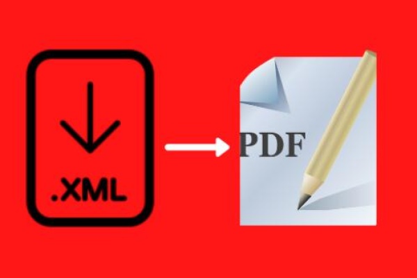 pdf file to xml format​