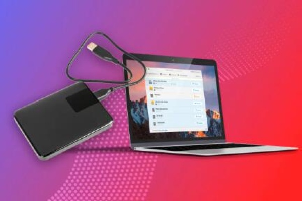 Data recovery from external hard drive