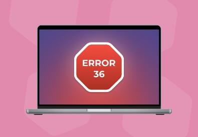 Error code 36 external hard drive​