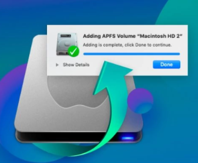 External hard drive file