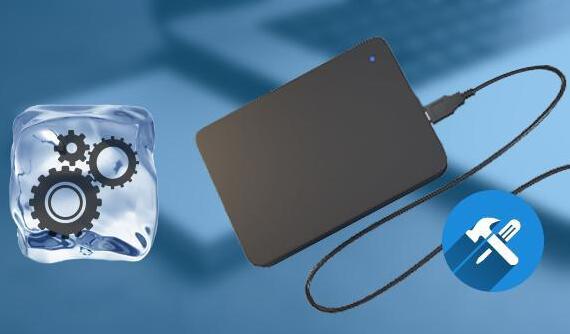 External hard drive freezes computer