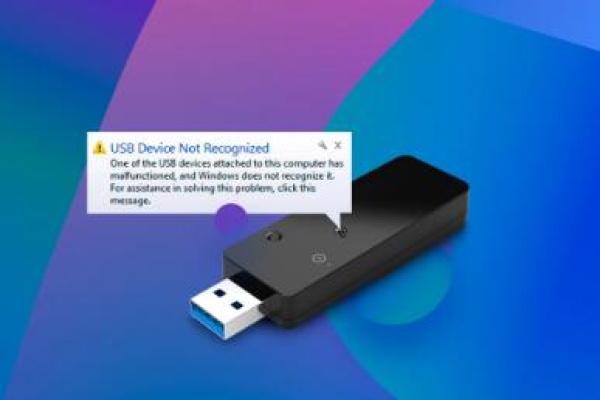 fix usb device not recognized​